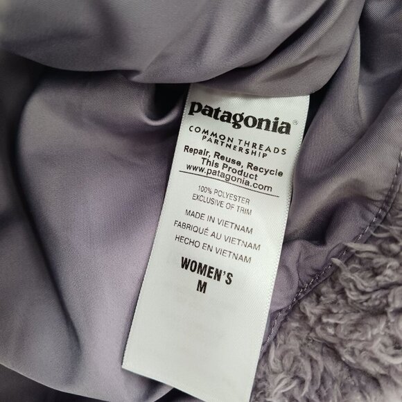 Patagonia Los Gatos Fleece Vest Rustic Purple Full Zip Medium Gorpcore Outdoors - Picture 6 of 9